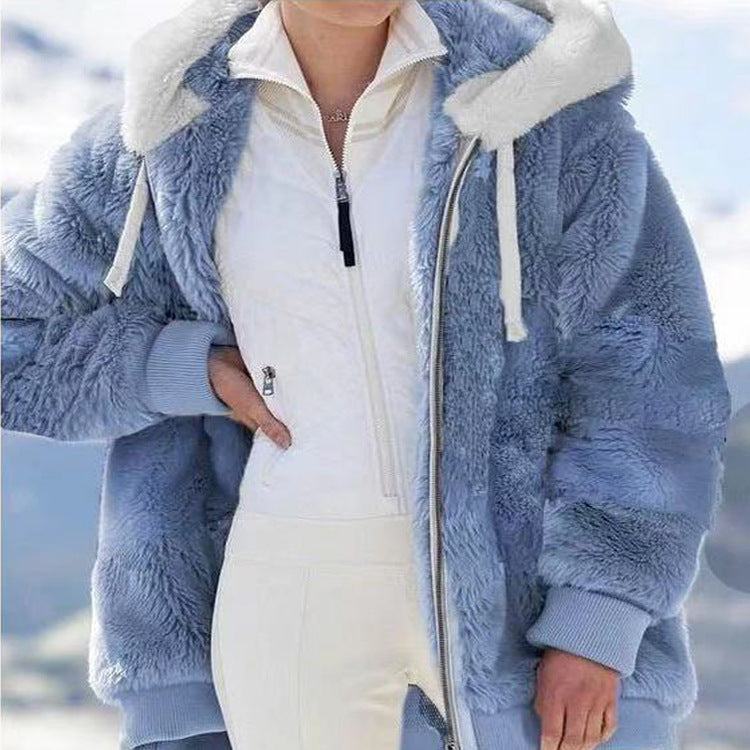 Norvian | Zimná bunda s kapucňou z fleece