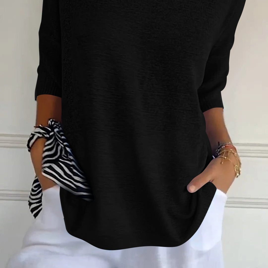 LAUREN™ - Casual V-Neck Top