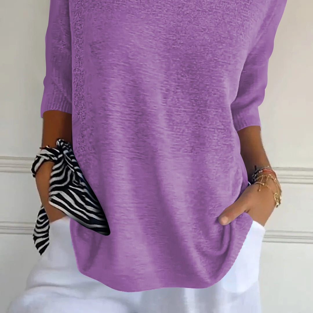 LAUREN™ - Casual V-Neck Top