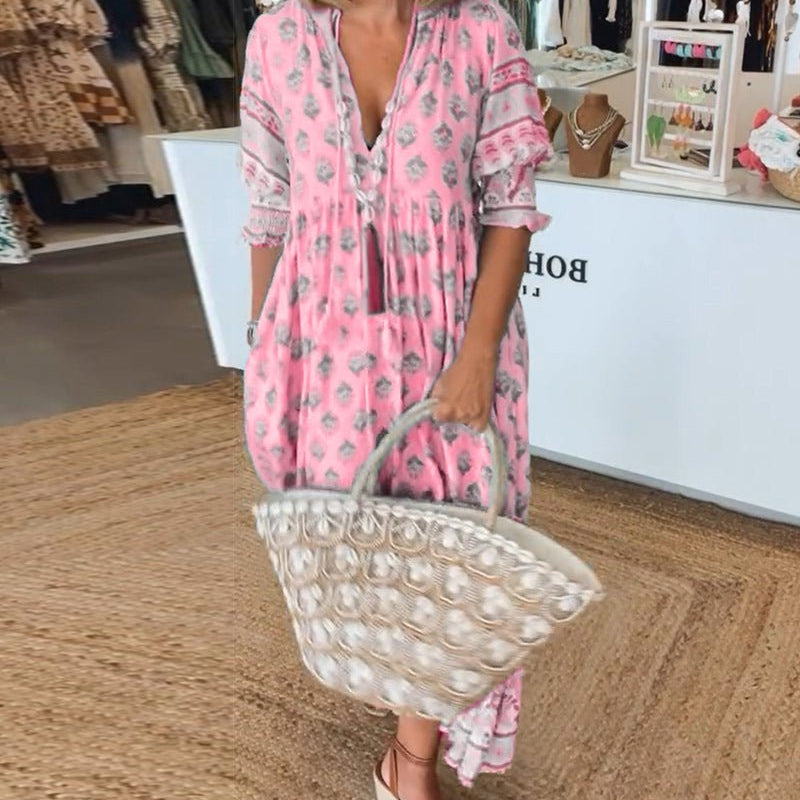 Corvella | boho strapce midi
