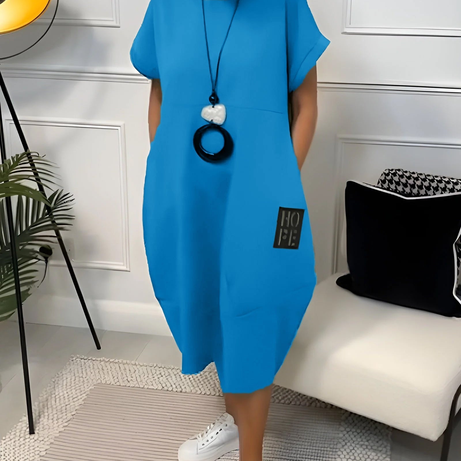 Sarvelle | Neformálny kaftan s krátkym rukávom