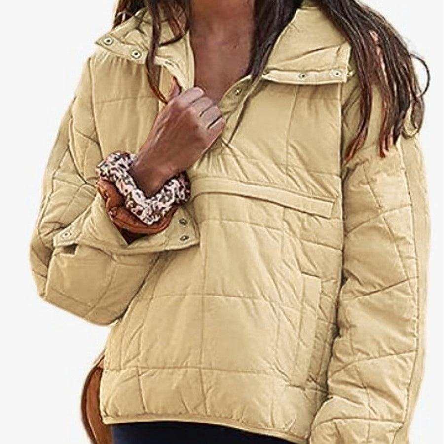 FARRELL™ – Prešívaná mikina s kapucňou oversized