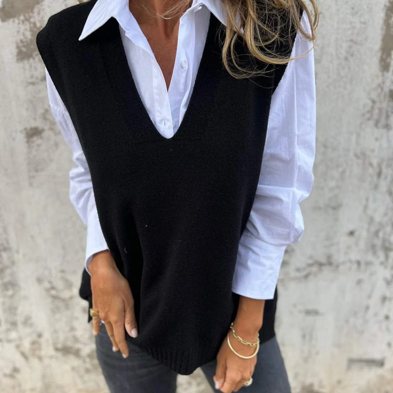 Velirianne | Pohodlný pletený gilet