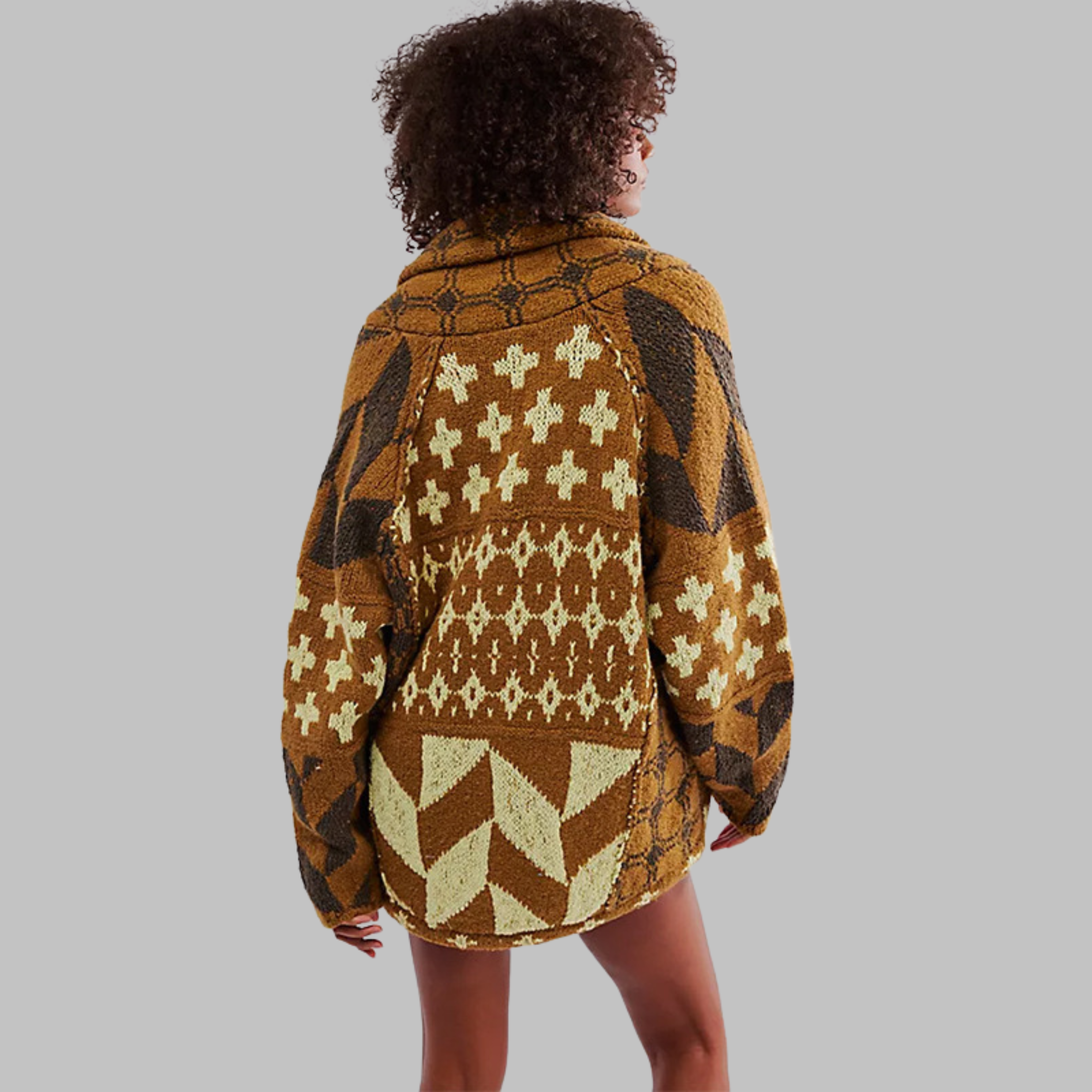 Portelle | Vintage gombíkový golier cardigan