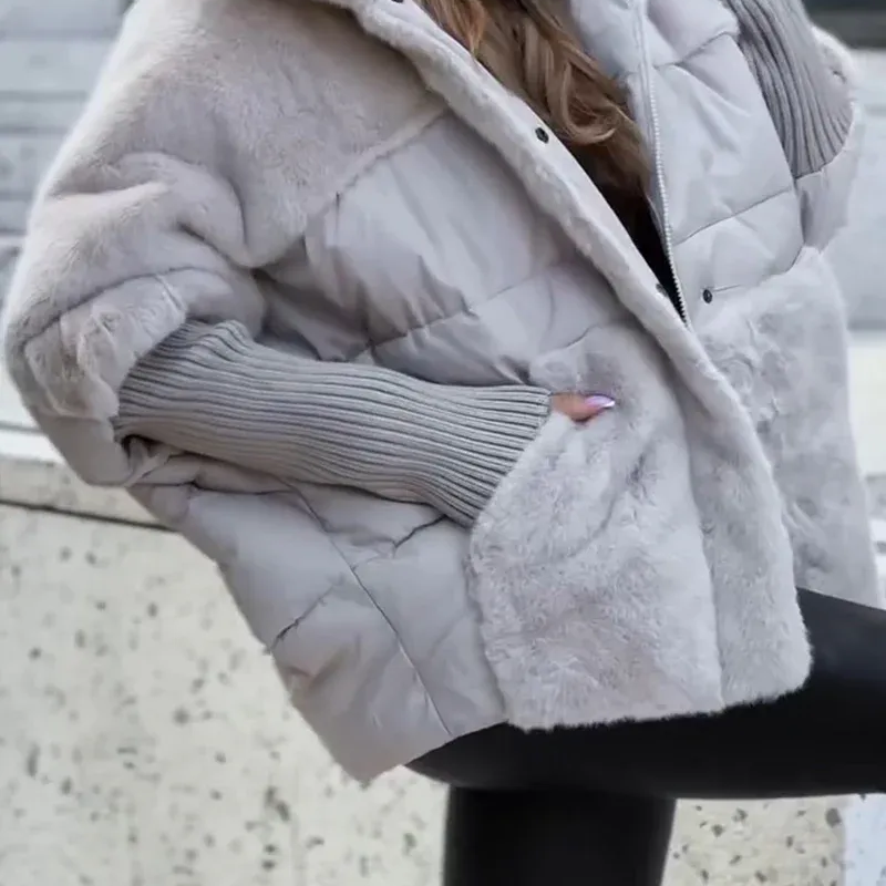 MARISA™ - Plyšová pohodlná bunda s kapucňou