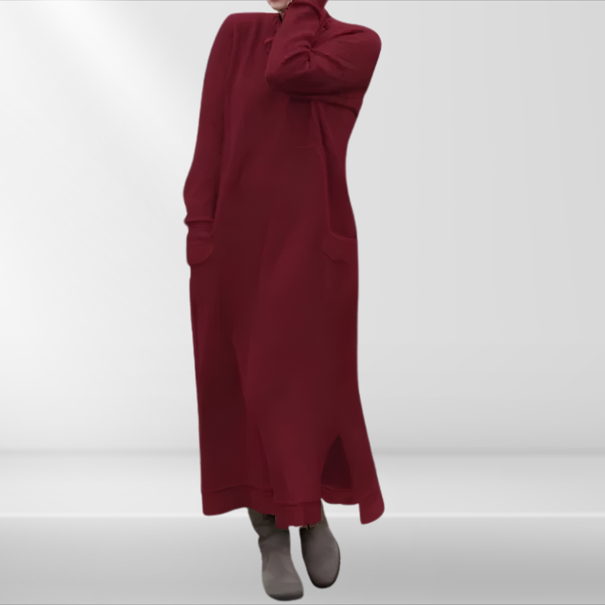 Elyndra | Dlhé elegantné zimné šaty