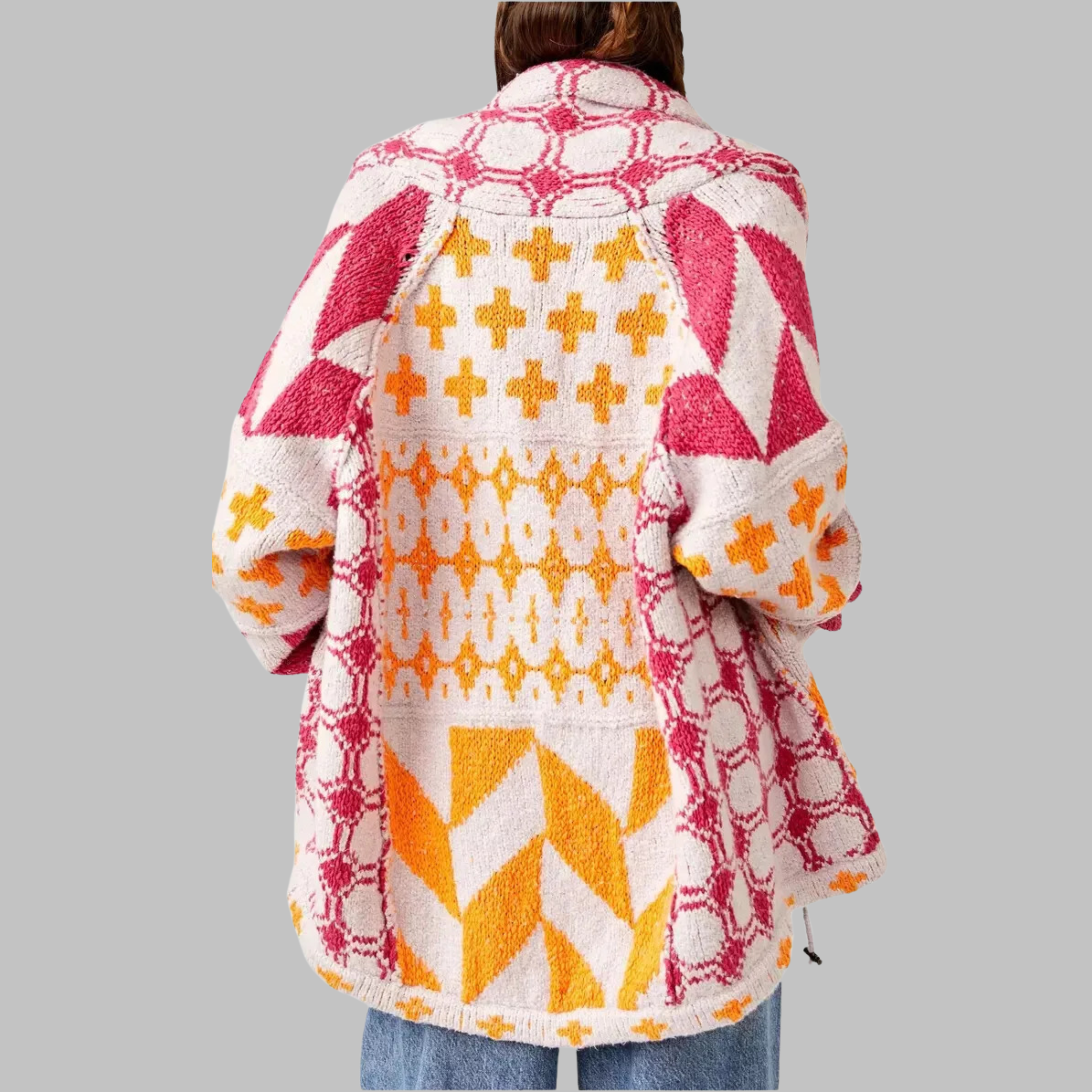 Portelle | Vintage gombíkový golier cardigan