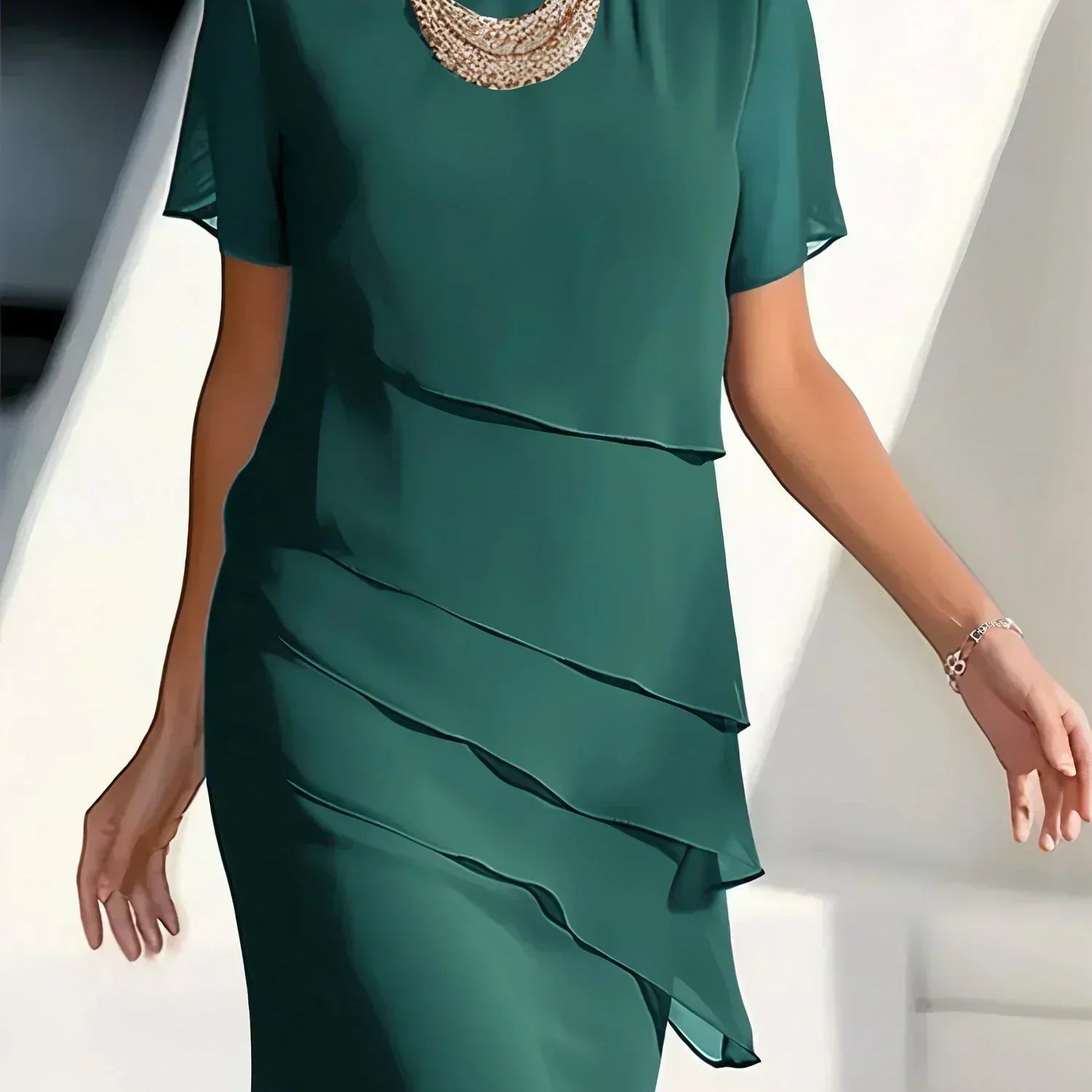 Kendra | Elegantná Midi Šaty