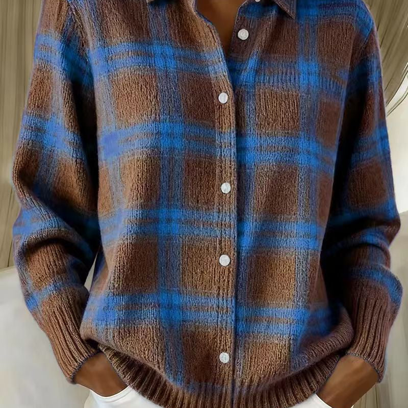 Avora Lyon | Mäkký károvaný cardigan
