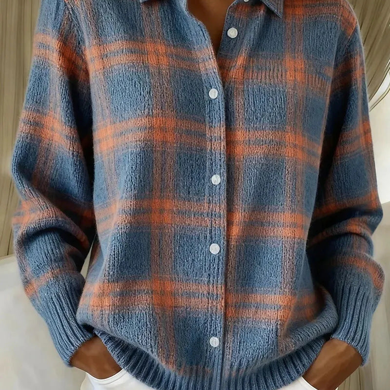 Avora Lyon | Mäkký károvaný cardigan