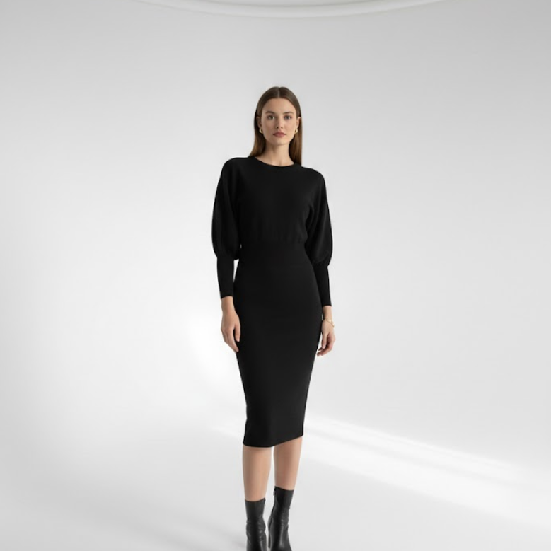Mathilde™ — Elegantná midi šaty pohodlná nadčasová
