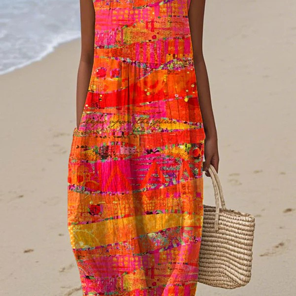 Faye™ Sunset Midi Šaty