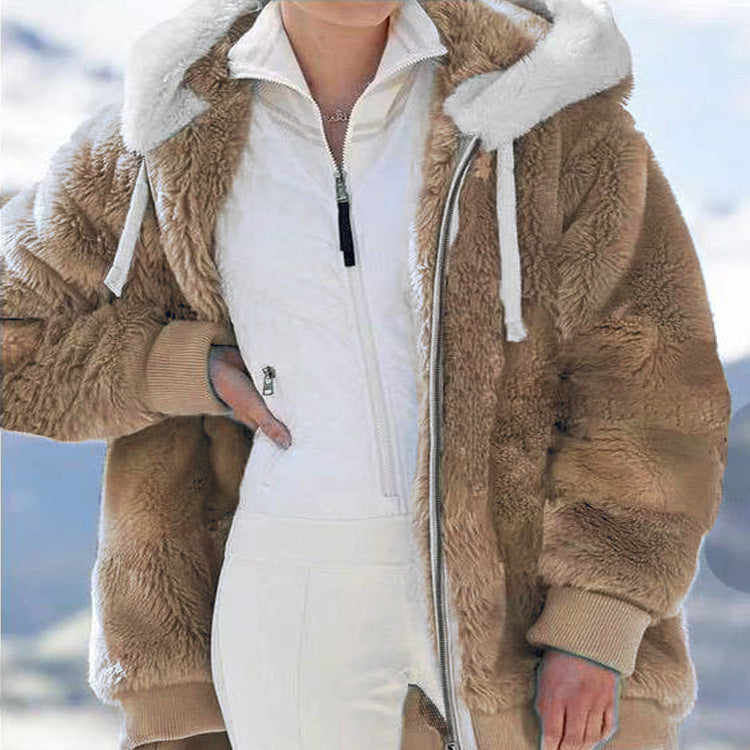Norvian | Zimná bunda s kapucňou z fleece