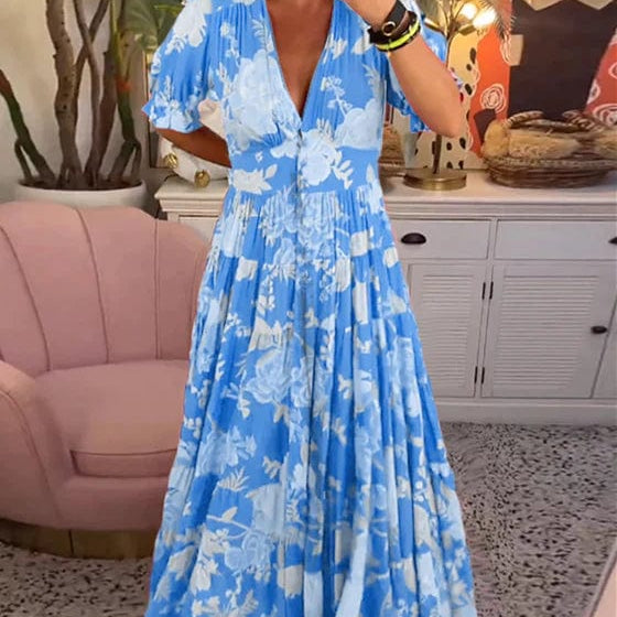 Sicília — Plynulá a elegantná letná šaty