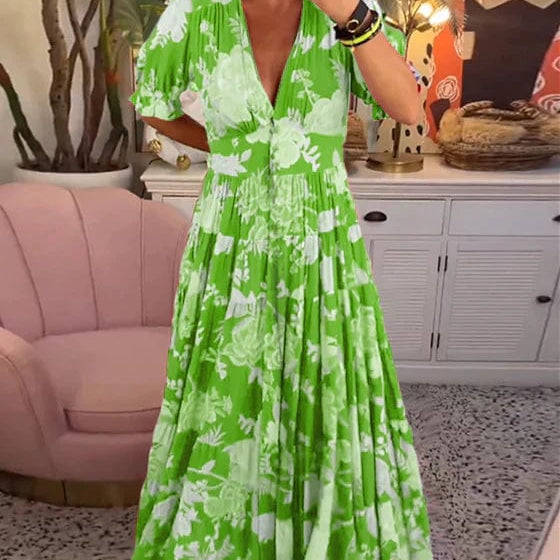 Sicília — Plynulá a elegantná letná šaty